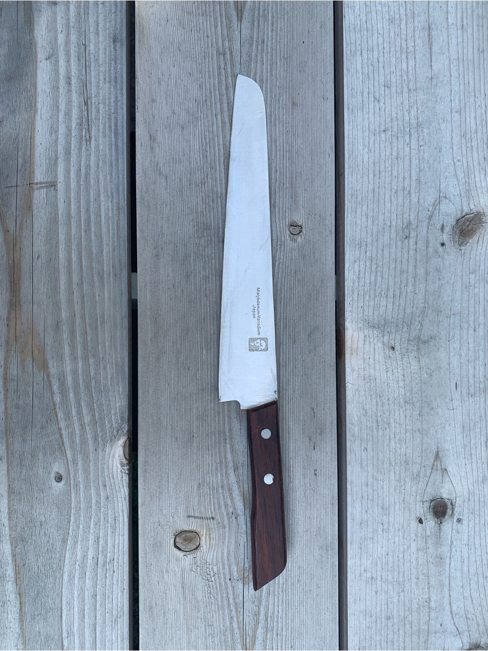 Vintage Japanese Utility Slicing Knife - Sooid Steel, Built to Last